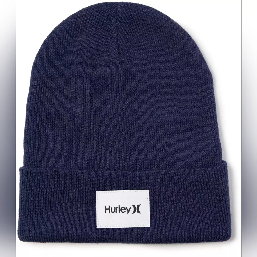 Hurley Men's Seaward Beanie Knit Hat New - Picture 1 of 2